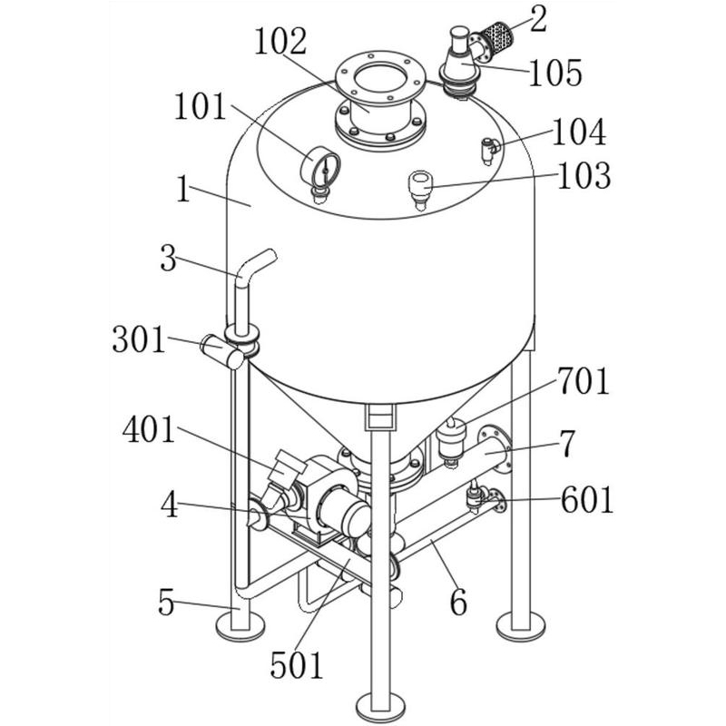 Yinchi Séchert Patent fir innovativ kontinuéierlech Conveying pneumatesch Pompel