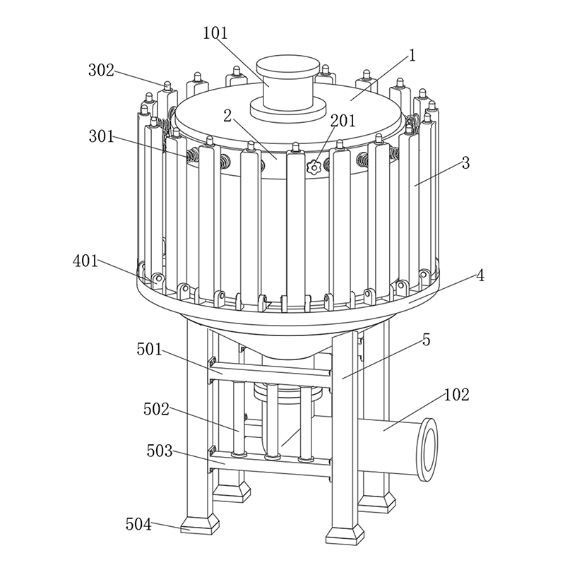 Yinchi kritt Patent fir innovativ Schutzstruktur fir Silo Conveyor Pompel