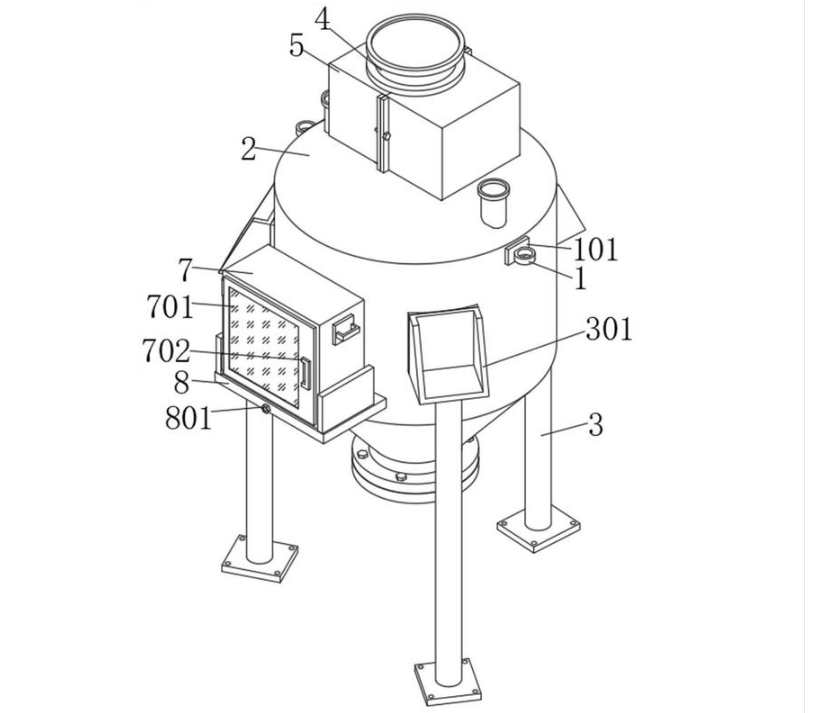 Yinchi séchert Patent fir innovativ Silo Pneumatesch Transportpompel mat verschleißbeständeg Ventil