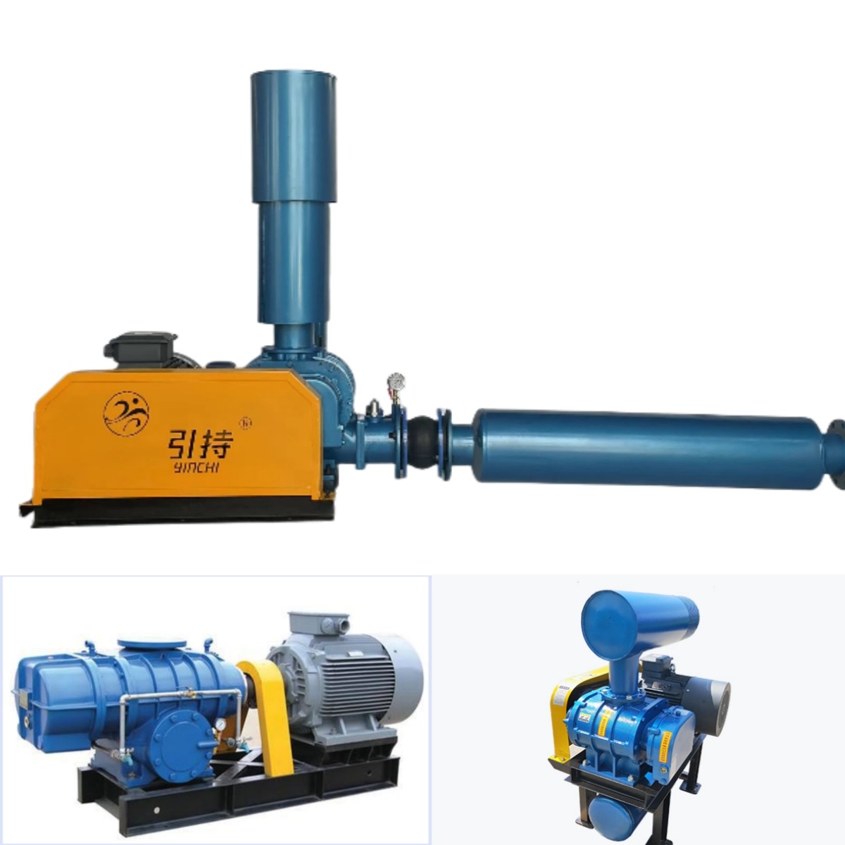 High Pressure Dicht Typ Roots Blower: Kraaft industriell Uwendungen mat oniwwertraffem Loftdrock