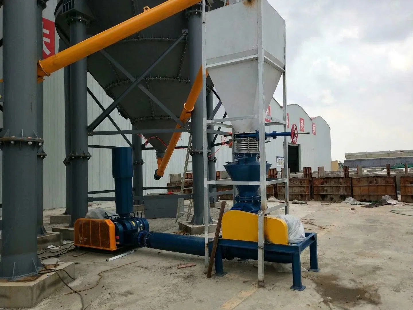 Mais Grain Pneumatic Roots Blower Conveying System